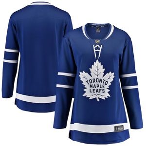 Toronto Maple Leafs Women's Authentic NHL Fanatics Breakaway Jersey Size S
